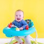 Premergator interactiv,Bright Starts, Giggling Safari, Reglabil pe 3 inaltimi diferite, De la 6 luni, Suporta 11 kg, Multicolor - 6