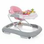 Premergator, Petite&Mars, Monty, Panou interactiv, Reglabil pe inaltime, Roti, Sustine 12 kg, Chevron Pink - 3