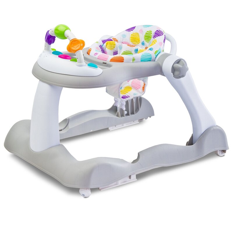 Toyz - premergator multifunctional footsie 2 in 1, gri