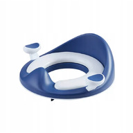 Primabobo - Reductor anatomic cu manere, Din PVC moale si confortabil, Cu protectie de stropire pentru baietei, 35 x 35 x 13.5 cm,  Albastru