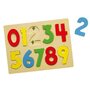 Viga - Puzzle din lemn Numere , Puzzle Copii, piese 10 - 2