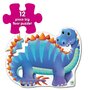 THE LEARNING JOURNEY - Puzzle de podea Dinozaur Puzzle Copii, piese 12 - 4