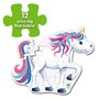 THE LEARNING JOURNEY - Puzzle de podea Unicorn Puzzle Copii, piese 12 - 4