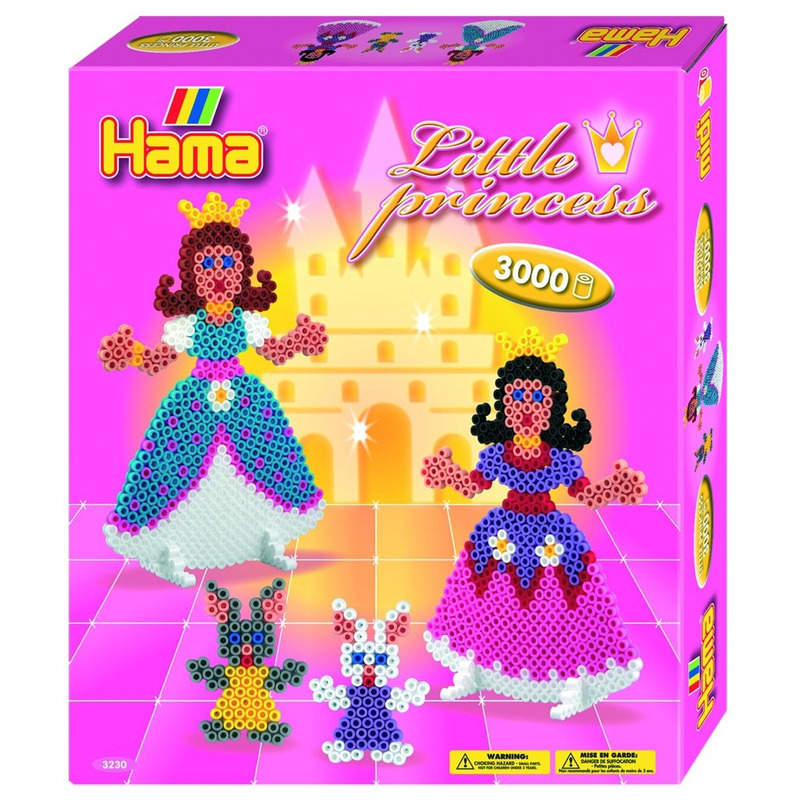 Printesele - 3000 margele hama midi in cutie