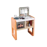 Bucatarie moderna de jucarie, Smoby Vanilla, Cu accesorii, 36 luni+