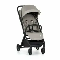 Carucior sport, Petite&Mars, Flip, Pliere compacta cu o mana, Spatar reglabil pana la pozitie de somn, Suport picioare reglabil, Copertina extensibila cu protectie UPF50+, Pana la 22 kg, 0 luni+, Gri