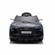 Masinuta electrica, Baby Mix, AUDI Q4 e-tron Sportback, Cu lumini LED si muzica, 3-8 ani, Black