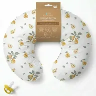 Perna pentru alaptat, Bocioland, Cu husa detasabila, Din bumbac, Croissant Pear