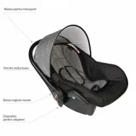 Scaun auto 0-10 kg VESSANTI Crooner Prestige - Gray