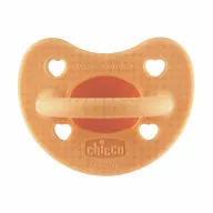 Suzeta bebelusi, Chicco, Physioforma Luxe, Ortodontica, Silicon moale, Fara BPA, 2-6 luni, Portocaliu