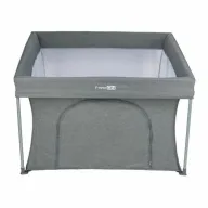 Tarc de joaca, FreeON, Patrat, Pliabil, Quick Folding, 110 x 110 cm, Grey