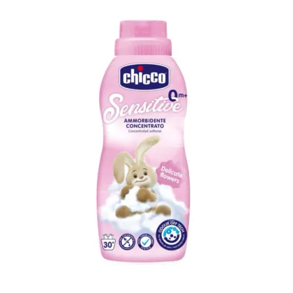 Balsam concentrat pentru haine, Chicco, Delicate Flowers, 750 ml, 0 luni+