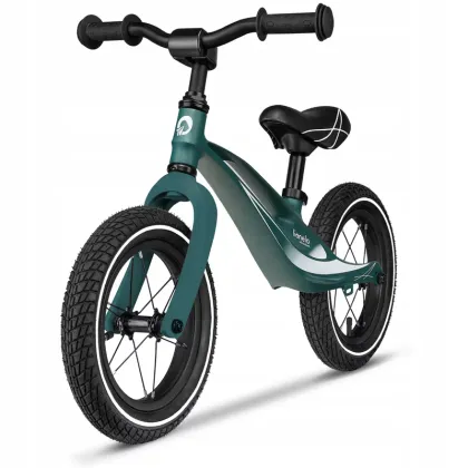 Bicicleta fara pedale, Lionelo, Bart Air, Usoara, Cu roti gonflabile, Cu cadru din magneziu, Cu ghidon si sa reglabile, Greutate 3.8 Kg, 12 inch, Conform cu standardul european de securitate EN71, Gre