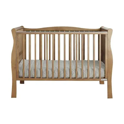 Patut din lemn pentru bebe, inaltime saltea reglabila, Noble Vintage 120x60 cm