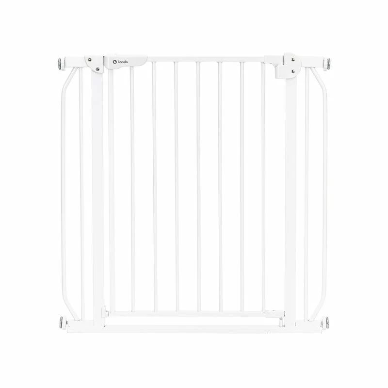 Poarta de siguranta, Lionelo, Truus Slim, Prin presiune, 105 cm, Conform cu standardul europeane de securitate EN1930, Alb