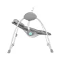 Fotoliu balansoar, Lionelo, Ruben, Electric, Cu spatar reglabil, Cu 12 melodii relaxante si sunete ale naturii, Cu 3 programe de balansare automata, Conform cu standardul european EN 16232, 68x65 cm, Gri/Turcoaz - 6