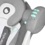 Fotoliu balansoar, Lionelo, Ruben, Electric, Cu spatar reglabil, Cu 12 melodii relaxante si sunete ale naturii, Cu 3 programe de balansare automata, Conform cu standardul european EN 16232, 68x65 cm, Gri/Turcoaz - 11