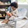Balansoar, InGenuity, Keep Cozy, 3 in 1, Pana la 18 kg, Cu vibratii, Cu doua pozitii de inclinare, Cu jucarie detasabila, Grey - 6
