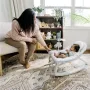 Balansoar, InGenuity, Keep Cozy, 3 in 1, Pana la 18 kg, Cu vibratii, Cu doua pozitii de inclinare, Cu jucarie detasabila, Grey - 8