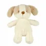 Jucarie plus bebelusi, Nattou, Baby Dog, 24 cm, Material moale si pufos, Prieten de joaca si mangaiere, Stimuleaza simtul tactil si motricitatea fina, 0 luni+, Bej
