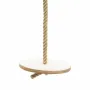 Leagan tip disc din lemn, roz @  leg&go - 1