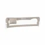 Protectie laterala pat, Lionelo, Eva, Cu buzunar accesorii, 150x35 cm, Conform cu standardul european de securitate BS7072, Bej - 6
