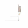 Protectie laterala pat, Lionelo, Eva, Cu buzunar accesorii, 150x35 cm, Conform cu standardul european de securitate BS7072, Bej - 9
