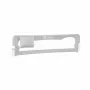 Protectie laterala pat, Lionelo, Eva, Cu buzunar accesorii, 150x35 cm, Conform cu standardul european de securitate BS7072, Gri - 6