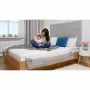 Protectie laterala pat, Lionelo, Eva, Cu buzunar accesorii, 150x35 cm, Conform cu standardul european de securitate BS7072, Gri - 12