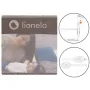 Protectie laterala pat, Lionelo, Eva, Cu buzunar accesorii, 150x35 cm, Conform cu standardul european de securitate BS7072, Gri - 17