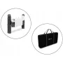 Patut co-sleeper, Lionelo, Timon, 3 in 1, Pliabil, Cu setare unghiulara, Reglabil in 6 pozitii pe inaltime, Din Aluminiu, 90x50 cm, Conform cu standardele europeane de securitate EN1130 si EN16890, Gri - 20