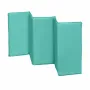 Patut pliant, Lionelo, Sven Plus, 120x60 cm, Cu doua nivele, Cu arcada jucarii, masuta de infasat, vibratii, melodii, conform cu standardele europeane de securitate EN716 si EN12221, Turcoaz/Gri - 22