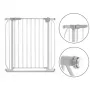 Poarta de siguranta, Lionelo, Truus Slim, Prin presiune, 105 cm, Conform cu standardul european de securitate EN1930, Gri - 7