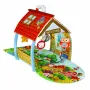 Salteluta  interactiva Lionelo, Agnes, Cu jucarii, Conform cu standardul european de securitate EN71, 142x142x45 cm, Multicolor - 5