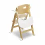 Scaun de masa, Lionelo, Floris, 3 in 1, Din Lemn, Transformabil, Reglabil pe inaltime in 4 pozitii, Suport picioare- 4 pozitii, 6 luni- 12 ani, Sustine 40 kg, Natur - 6