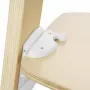 Scaun de masa, Lionelo, Floris, 3 in 1, Din Lemn, Transformabil, Reglabil pe inaltime in 4 pozitii, Suport picioare- 4 pozitii, 6 luni- 12 ani, Sustine 40 kg, Natur - 12