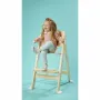 Scaun de masa, Lionelo, Floris, 3 in 1, Din Lemn, Transformabil, Reglabil pe inaltime in 4 pozitii, Suport picioare- 4 pozitii, 6 luni- 12 ani, Sustine 40 kg, Natur - 30
