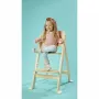 Scaun de masa, Lionelo, Floris, 3 in 1, Din Lemn, Transformabil, Reglabil pe inaltime in 4 pozitii, Suport picioare- 4 pozitii, 6 luni- 12 ani, Sustine 40 kg, Natur - 31