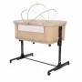 Lorelli - Patut co-sleeper Milano 2 in 1 din Aluminiu, 87x50 cm, Bej - 5