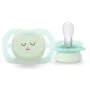 Set 2 suzete bebelusi, Philips Avent, Ultra Start Nighttime, Ortodontice, Silicon moale, Senzatie naturala, Fara BPA, 80% materiale de origine vegetala, 0-6 luni, Luna/Stele - 15