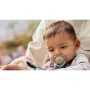Set 3 suzete bebelusi, Philips Avent, Ultra Air Day & Night, Ortodontice, Silicon moale, Ventilate, Senzatie naturala, Fara BPA, 6-18 luni, Bej/Palmier - 9