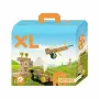 Set cuburi de constructie din lemn Maker XL, +3 ani, Matador - 1