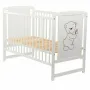 Set Patut din lemn Timmi 120x60 cm + Saltea Cocos Confort II + Protectie impermeabila Qmini - 7