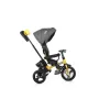 Tricicleta copii, Lorelli, Enduro Suport picioare, Control al directiei, Rotire 360 grade, Scaun reglabil, Galben/Negru - 3