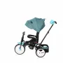 Tricicleta copii, Lorelli, Jaguar Eva Wheels Suport picioare, Control al directiei, Rotire 360 grade, Scaun reglabil Luxe, Verde - 3