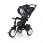 Tricicleta copii, Lorelli, Neo Air Wheels, Suport picioare, Control al directiei, Rotire 360 grade, Scaun reglabil, Negru - 1
