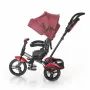 Tricicleta copii, Lorelli, Neo Eva Wheels Suport picioare, Control al directiei, Rotire 360 grade, Scaun reglabil, Negru/Rosu - 2