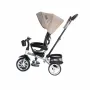 Tricicleta copii, Lorelli, Rocket Suport picioare, Control al directiei, Scaun reglabil, Bej - 3