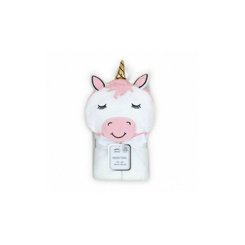 Mother's choice - prosop bebe cu gluga din bumbac - unicorn