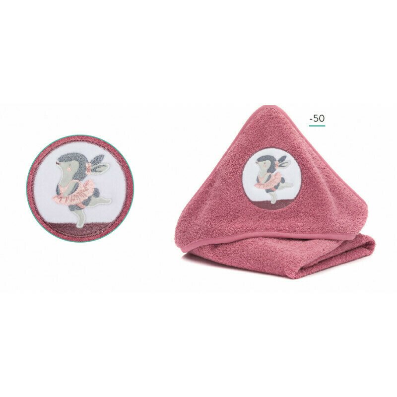 Fillikid - prosop brodat bunny berry 75x75 cm.
